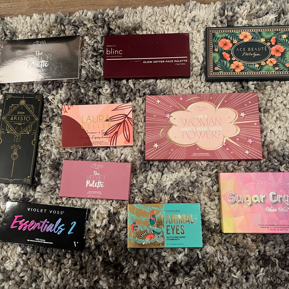 10 makeup palettes